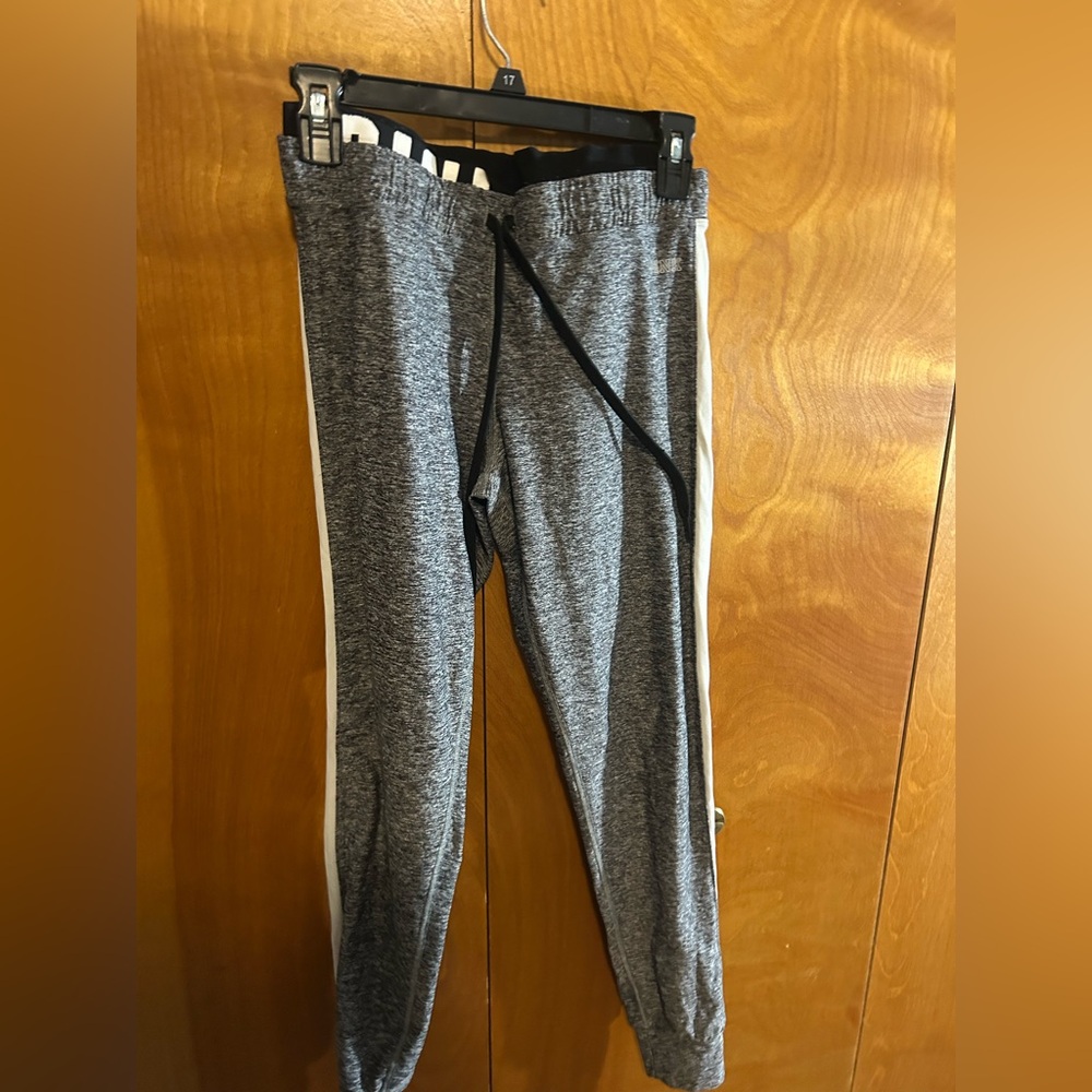 PINK Victoria's Secret Heathered Gray Kids Joggers